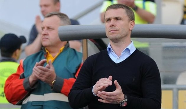 Ребров: "На сборах мы не ставим задачу победить"