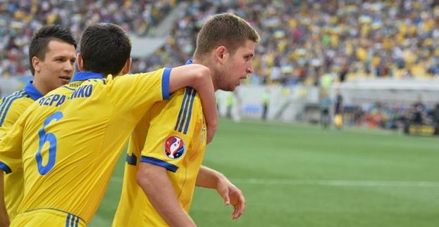 Сборная Украины обыграла Беларусь