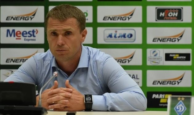 Ребров: "Мы работаем с теми, кто есть"